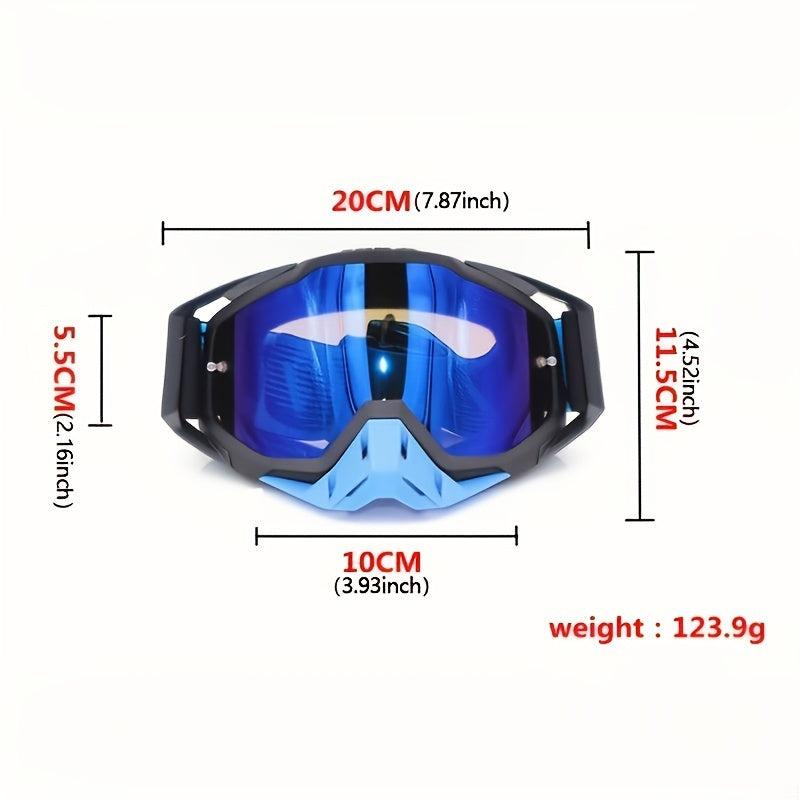 Windproof Motorcycle Riding Goggles UV Protection Sports Glasses
