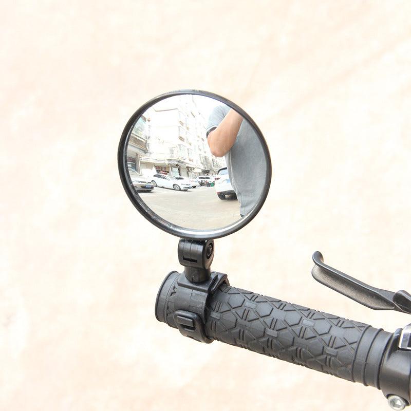 Bike Rearview Mirror Wide Angle Convex Mirror Single Car Mirror