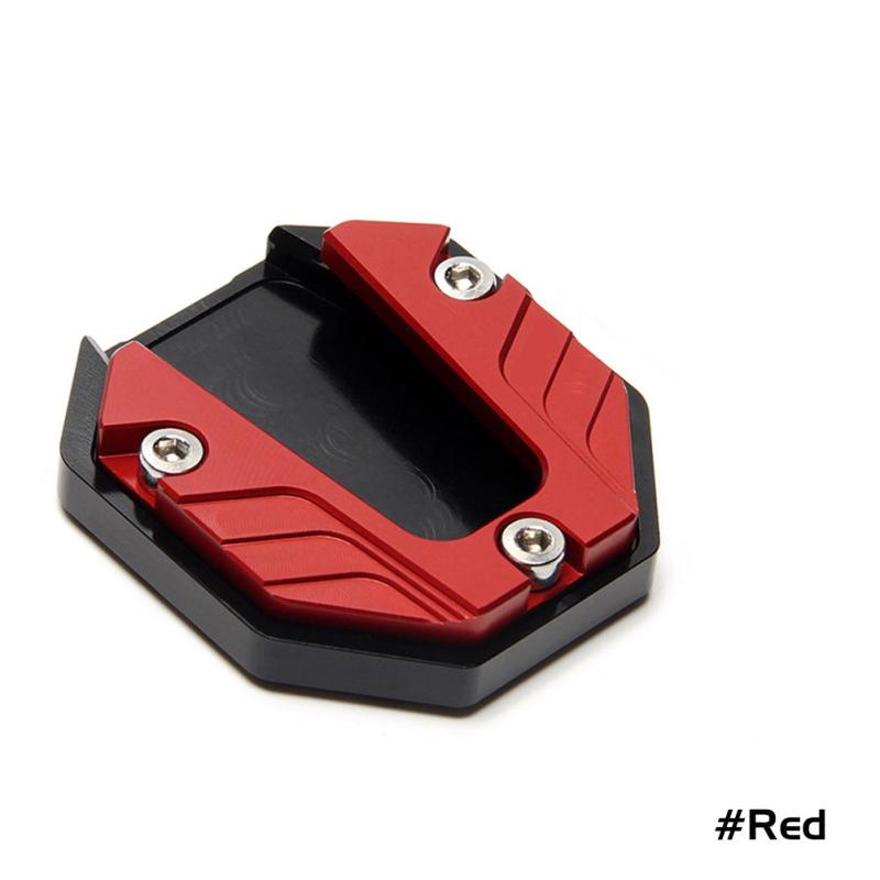 Motorcycle Kickstand Extension Anti Skid Base for Improved Stability