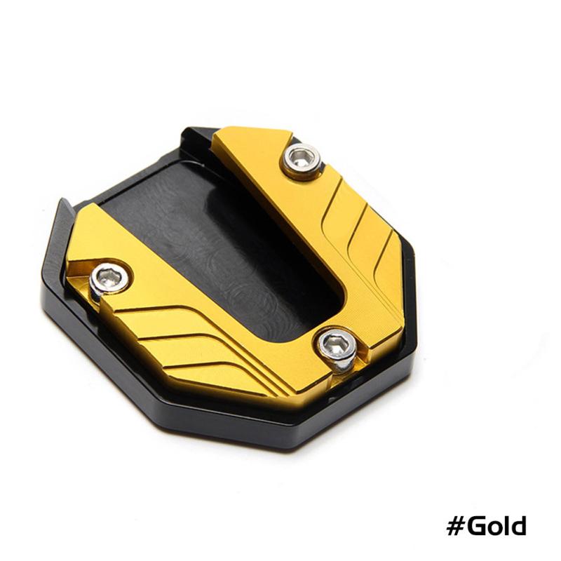 Motorcycle Kickstand Extension Anti Skid Base for Improved Stability