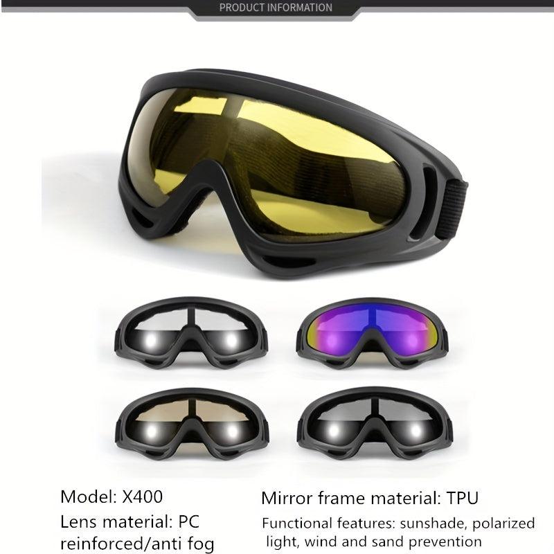 X400 Ski Goggles Riding Glasses Sand Motorcycle Sports Glasses