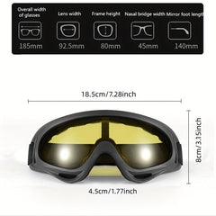 X400 Ski Goggles Riding Glasses Sand Motorcycle Sports Glasses