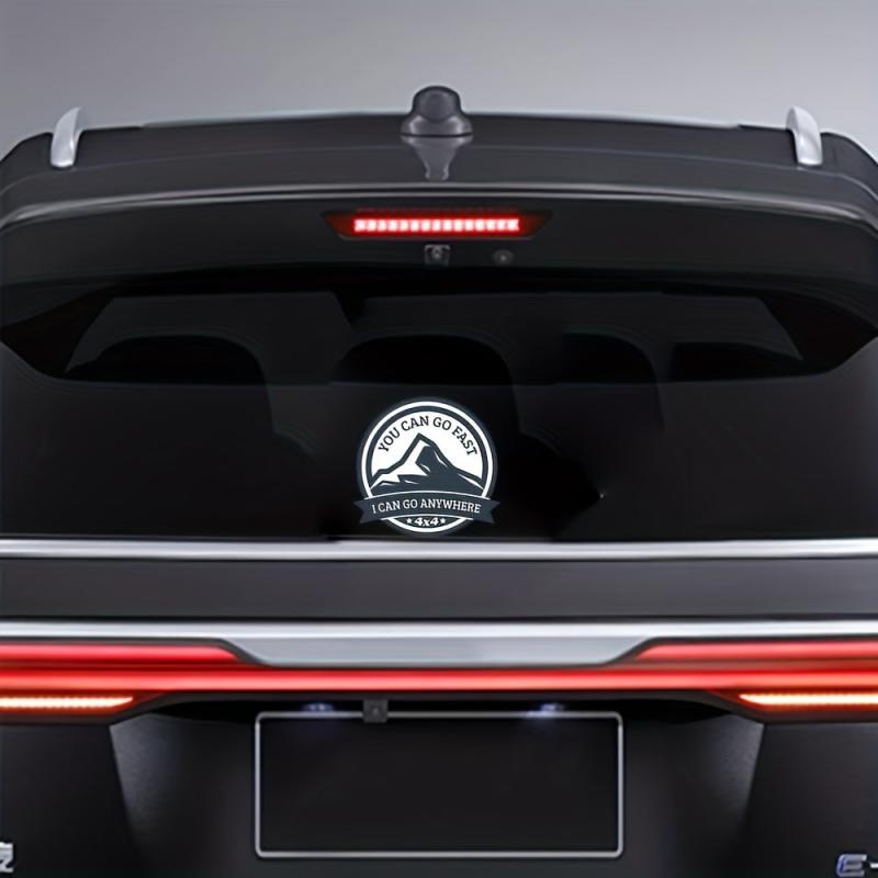 Go Fast, Go Anywhere 4x4 Vinyl Decal Sticker Car Window Bumper Truck Motorcycle