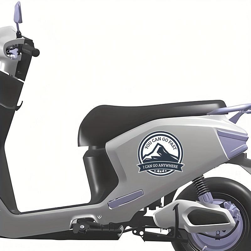 Go Fast, Go Anywhere 4x4 Vinyl Decal Sticker Car Window Bumper Truck Motorcycle