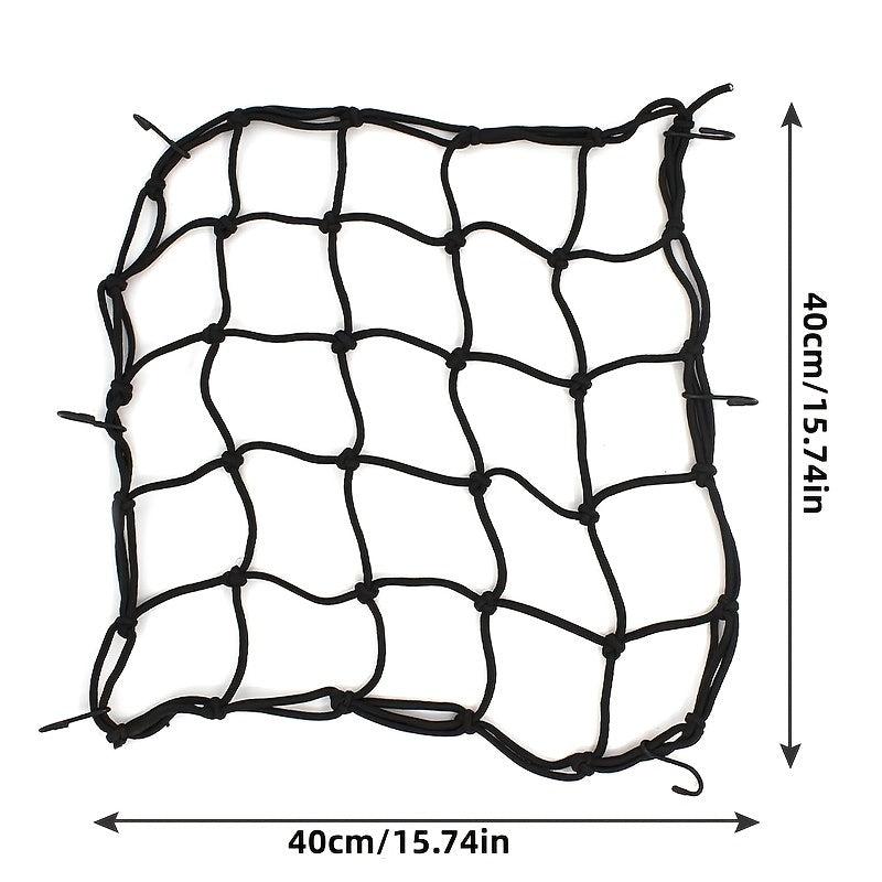 Motorcycle Helmet Net Elastic Cargo Storage Net Pocket