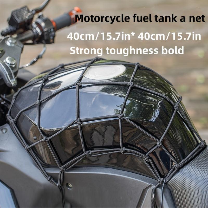 Motorcycle Helmet Net Elastic Cargo Storage Net Pocket