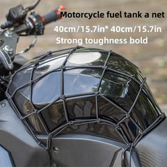 Motorcycle Helmet Net Elastic Cargo Storage Net Pocket