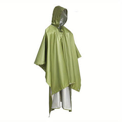 Stay Dry 3-in-1 Waterproof Raincoat & Mat