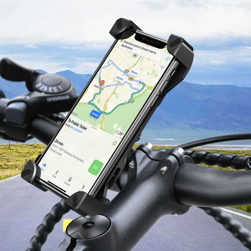Bike Phone Holder iPhone Motorcycle Mobile Cellphone GPS Mount
