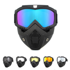 Windproof Mask Goggle HD Motorcycle Glasses Snowboard Eyewear