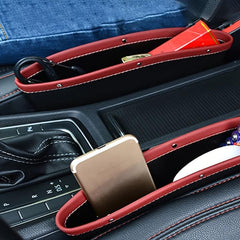 Car Organizer Storage Bag PU Leather Material