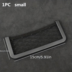Car Storage Bag Net Pocket Hanging Ornament for Phone Change Card