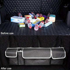 High Capacity Car Trunk Storage Bag Organizer Waterproof Oxford Box