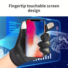 Cycling Gloves Hard Shell Protection for Men & Women