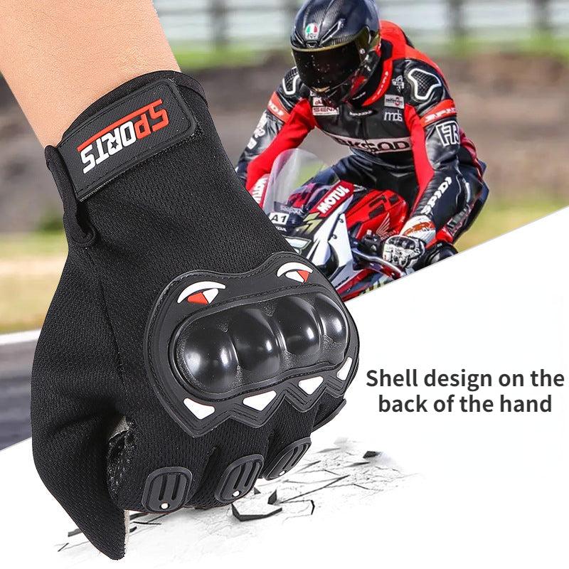 Cycling Gloves Hard Shell Protection for Men & Women