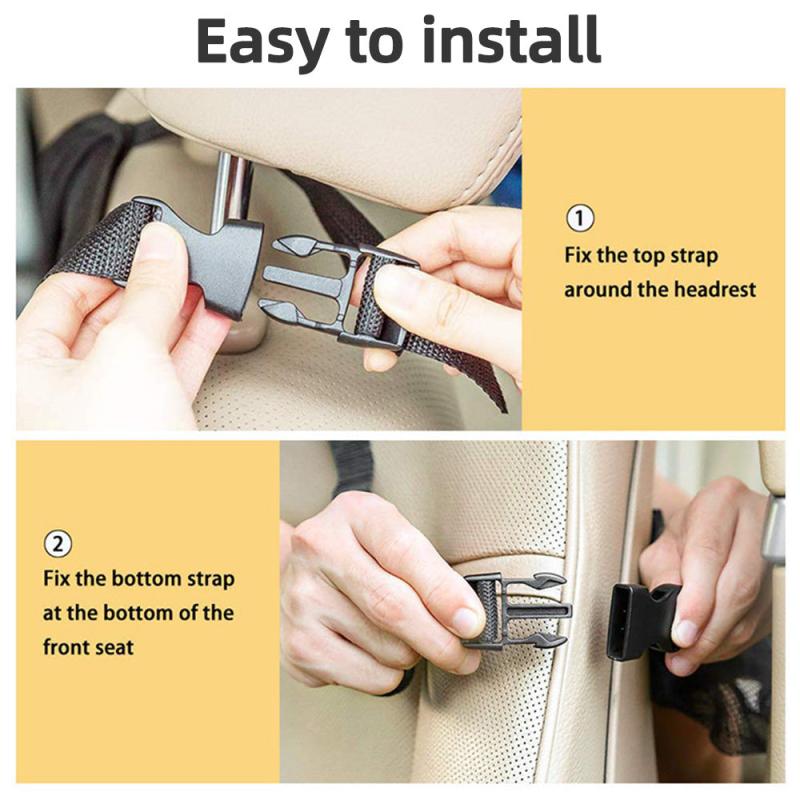 Car Backseat Organizer Tablet Holder Auto Storage Cover