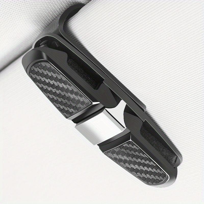 Car Sun Visor Glasses Holder with Ticket Card Clip