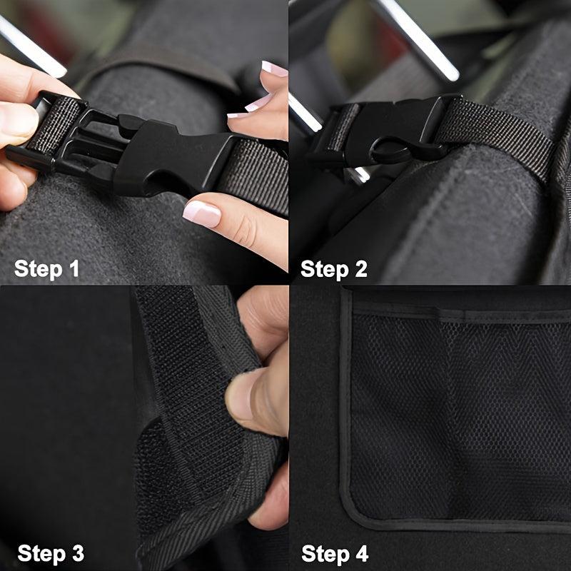  Auto Car SUV Organizer Trunk Back Seat Storage Bag