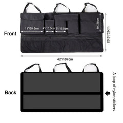  Auto Car SUV Organizer Trunk Back Seat Storage Bag