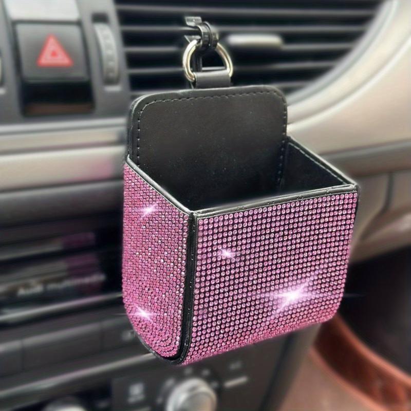 Car Interior Storage Bag Organizes Phone Documents & Supplies