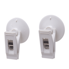 Car Window Clip Mount Suction Cap Holder for Sunshade Curtain Towel