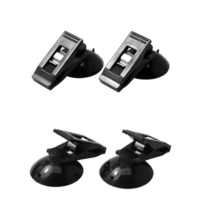 Car Window Clip Mount Suction Cap Holder for Sunshade Curtain Towel