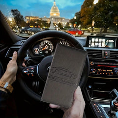 PU Wallet Car Registration And Insurance Holder
