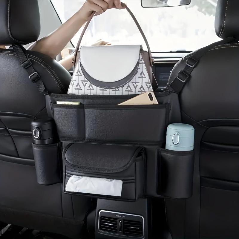 Car Seat Storage Net Pocket Car Storage Bag Hanging Bag