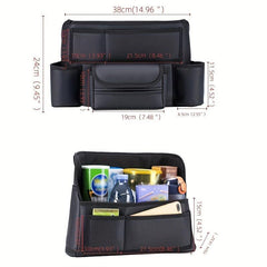 Car Seat Storage Bag Net Bib Front Rear Rack Car Supplies Hanging Bag