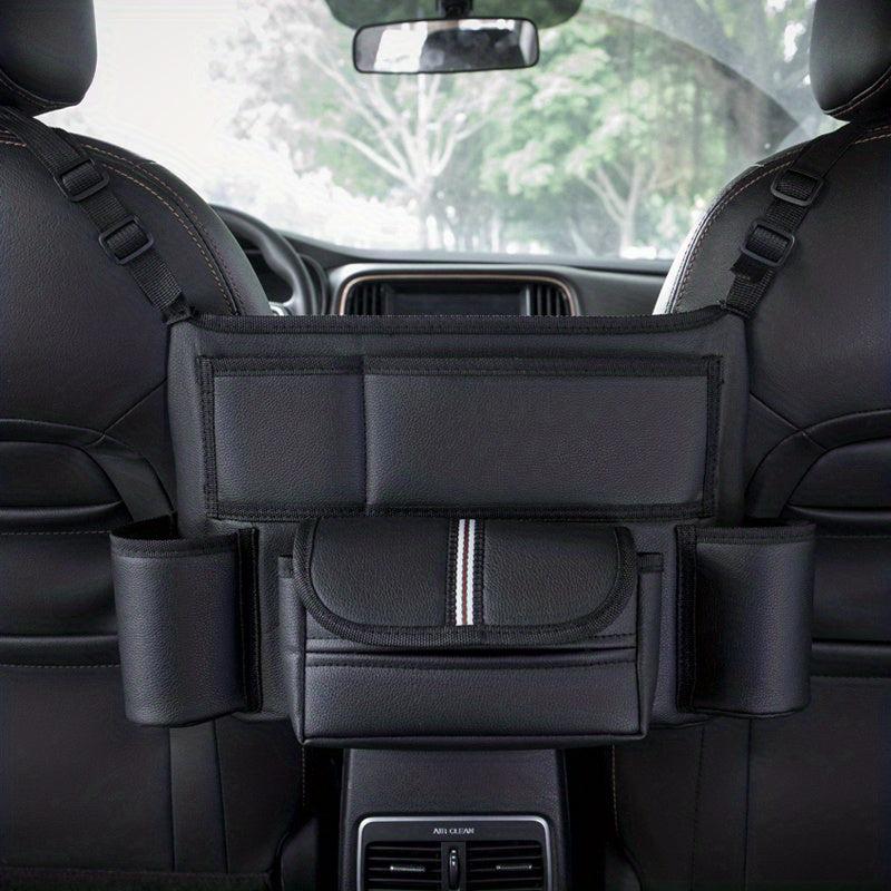 Car Seat Storage Bag Net Bib Front Rear Rack Car Supplies Hanging Bag