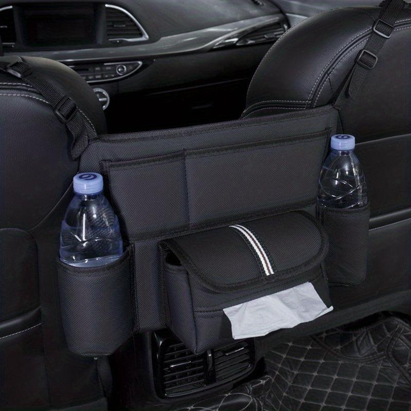 Car Storage Hanging Bag Car Tissue Box Armrest Organizers Pocket