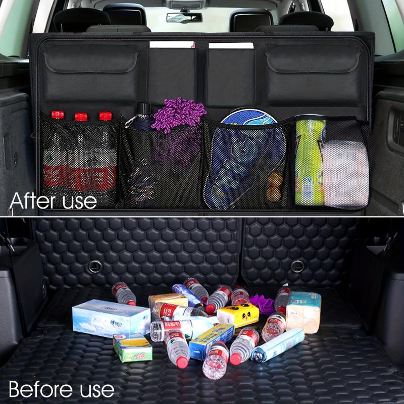 Car Trunk Storage Bag Large Capacity Waterproof Material