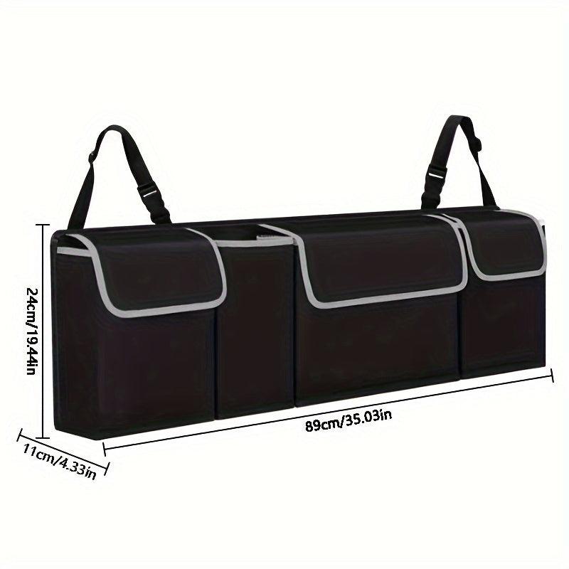 Adjustable Car Trunk Storage Bag Rear Seat Organizer Car Accessories