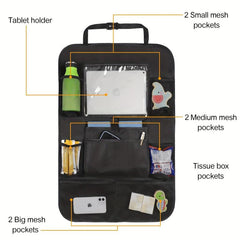Car Storage Organizer for Kids Car Seats & Travel Accessories
