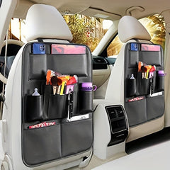 Car Back Seat Organizer with 9 Storage Pockets Waterproof Durable