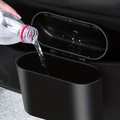 Car Trash Can Mini Garbage Bin Car Storage Box Car Organizer