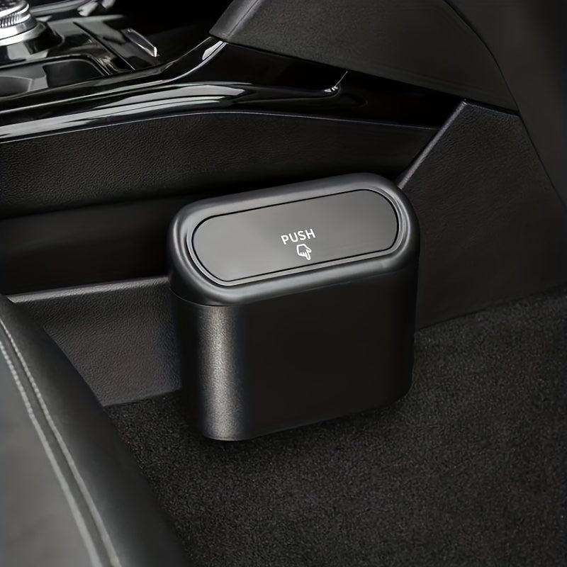 Car Trash Can Mini Garbage Bin Car Storage Box Car Organizer