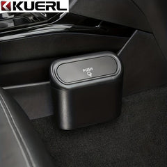 Car Trash Can Mini Garbage Bin Car Storage Box Car Organizer