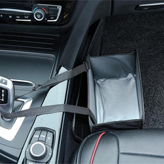 Car Hanging Trash Can Waterproof Litter Garbage Organizer