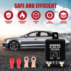 12V 120A High Current Starter Relay Car Accessories
