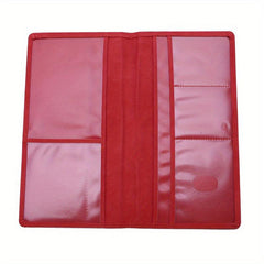 Car Registration & Insurance Card Holder PU Leather Organizer