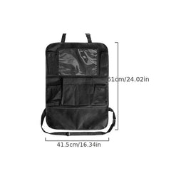 Car Seat Organizer & Tablet Holder for Kids' Entertainment on Road Trips