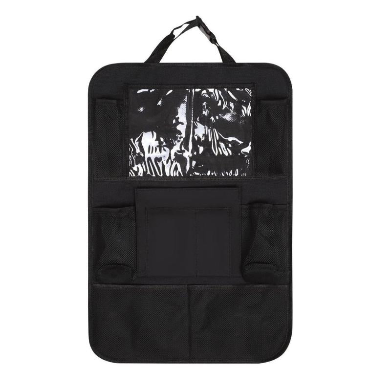Car Seat Organizer & Tablet Holder for Kids' Entertainment on Road Trips