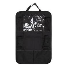 Car Seat Organizer & Tablet Holder for Kids' Entertainment on Road Trips