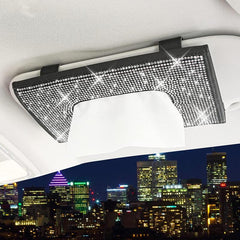 Glitter Sunscreen Tissue Box Crystal Tissue Bag