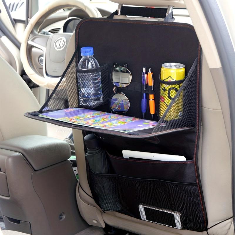 1pc Car Seat Back Storage Bag Oxford Cloth Storage Box