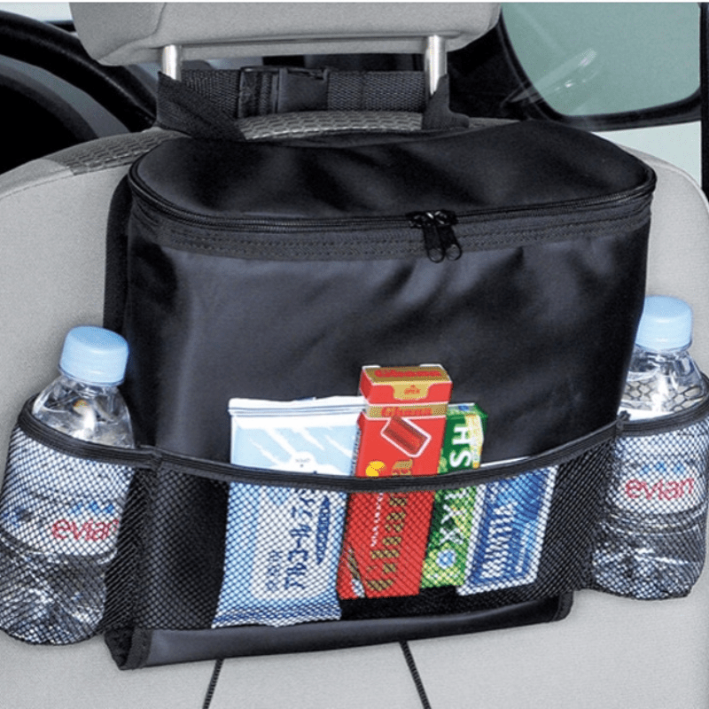 Car Back Ice Pack & Storage Bag Insulated Cooling/Heating Chair Organizer