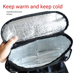 Car Back Ice Pack & Storage Bag Insulated Cooling/Heating Chair Organizer