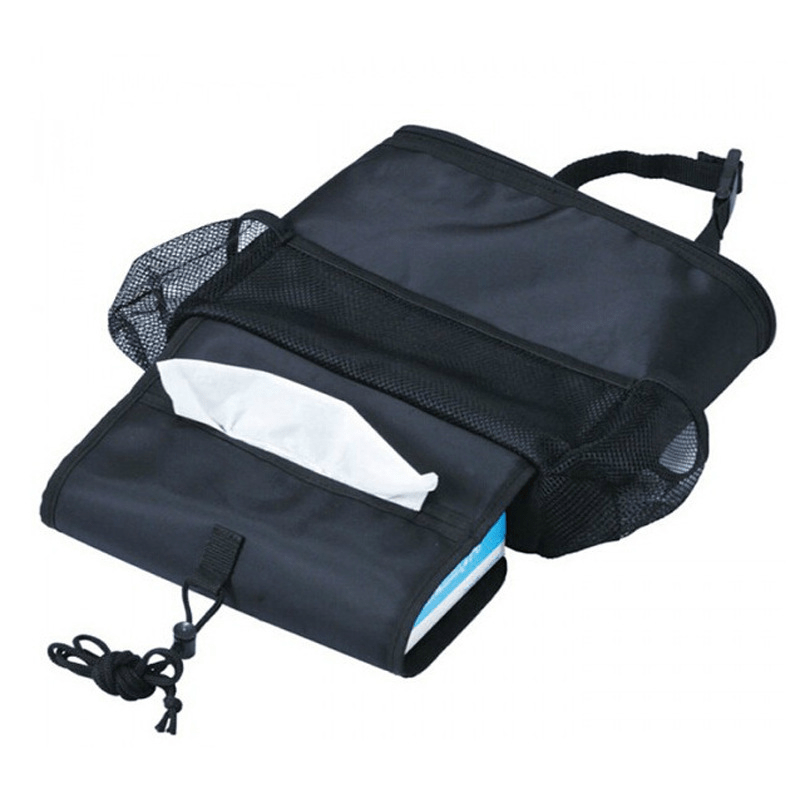 Car Back Ice Pack & Storage Bag Insulated Cooling/Heating Chair Organizer