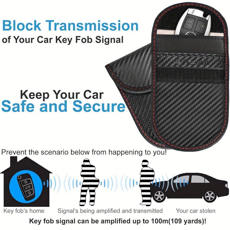 Car Key Signal Shielding Bag Faraday Box
